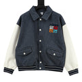 Loewe Four-Color Anagram Patchwork Varsity Jacket