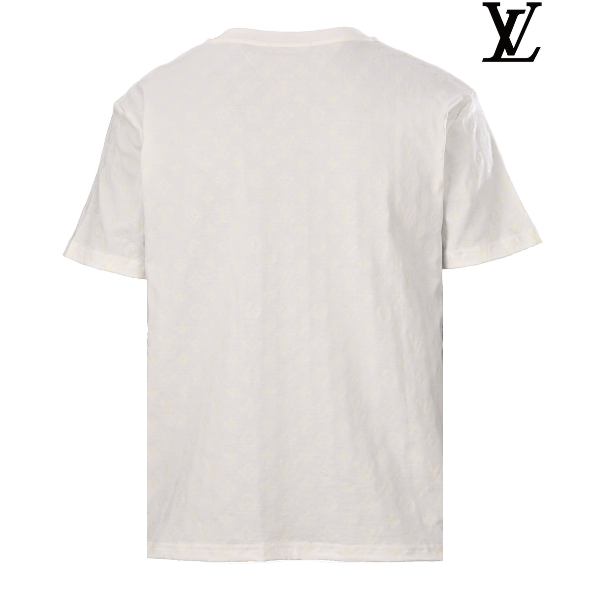 Louis Vuitton Men's White Monogram Short Sleeve T-Shirt