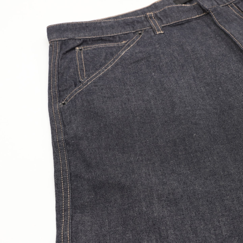 Prada Women's Men's Dark Blue Raw Denim Straight-Leg Jeans