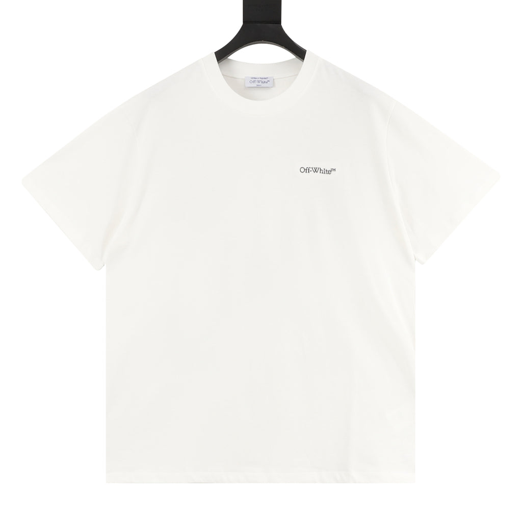 Off-White Mini Logo Short-Sleeve T-Shirt in White