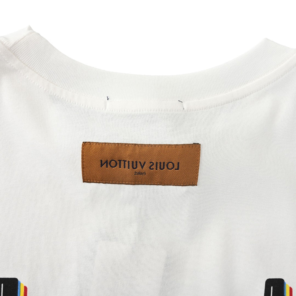 Louis Vuitton Women's / Men's Jazz Graphic Print T-Shirt in White