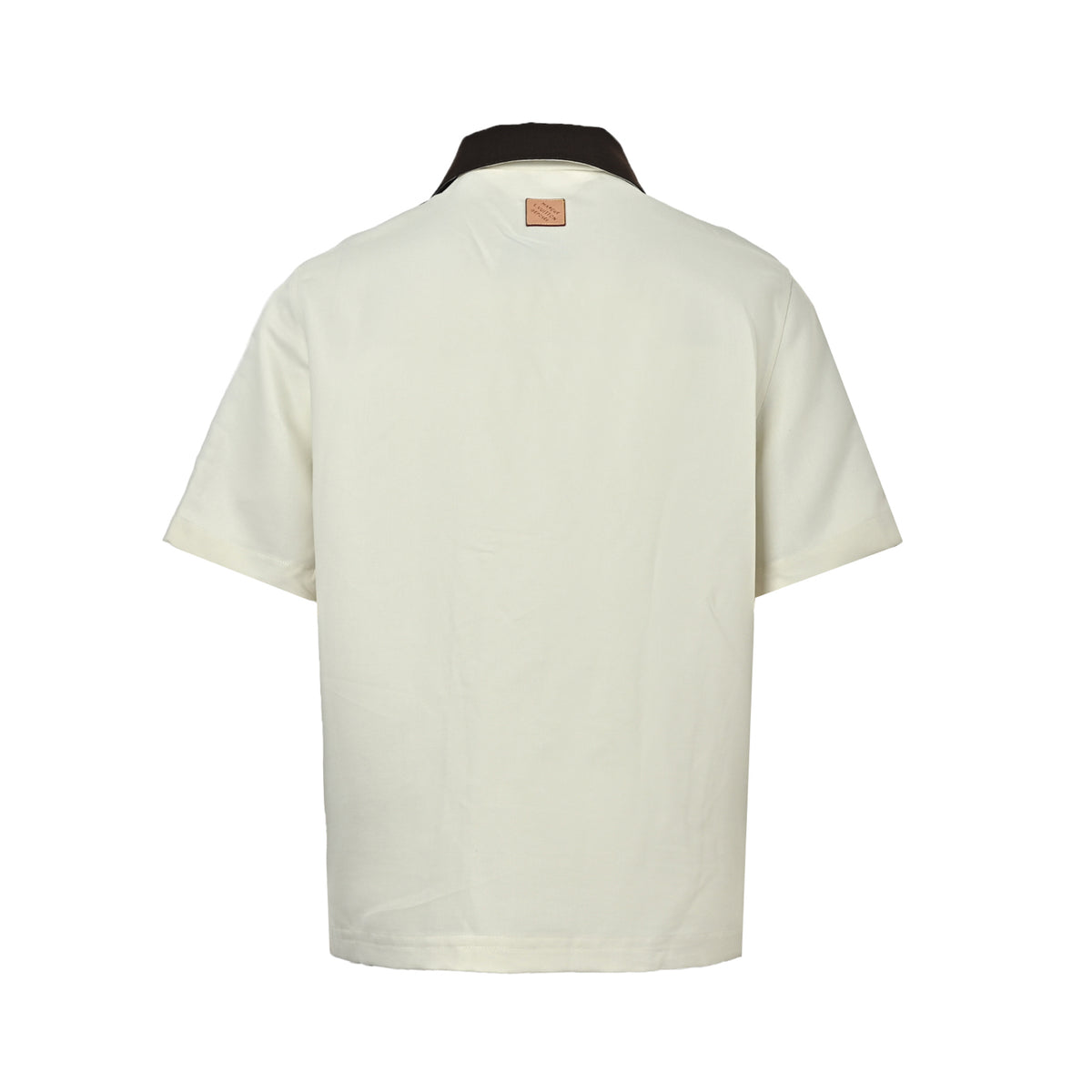 Louis Vuitton Women's / Men's Color-Block Short-Sleeve Shirt in Off-White