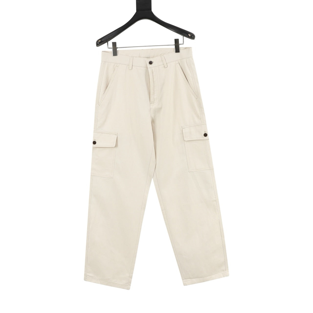 Loro Piana Dustin Cargo Trousers — Relaxed Pleated Chino