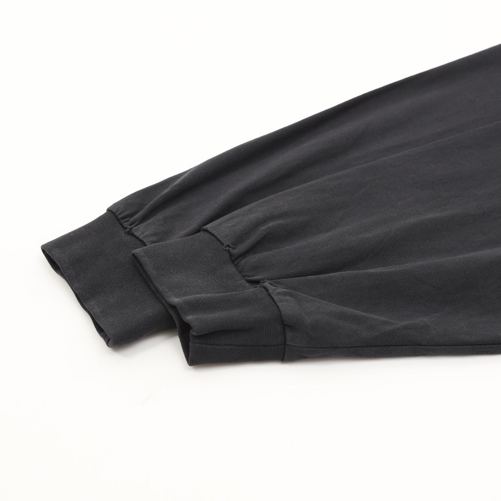 Balenciaga Masking Tape Plastisol Print Long Sleeve T-Shirt | Black Oversized Luxury Streetwear