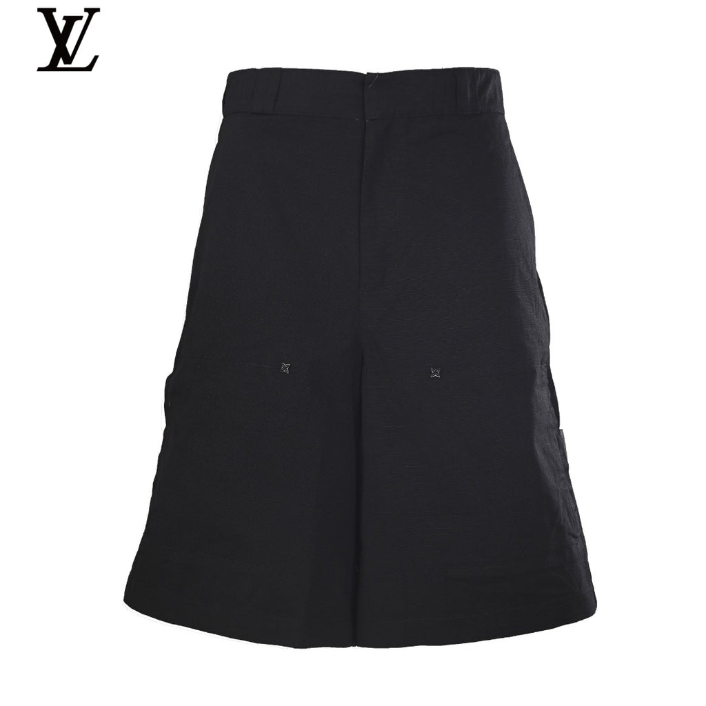Louis Vuitton Black Multi-Pocket Cargo Shorts