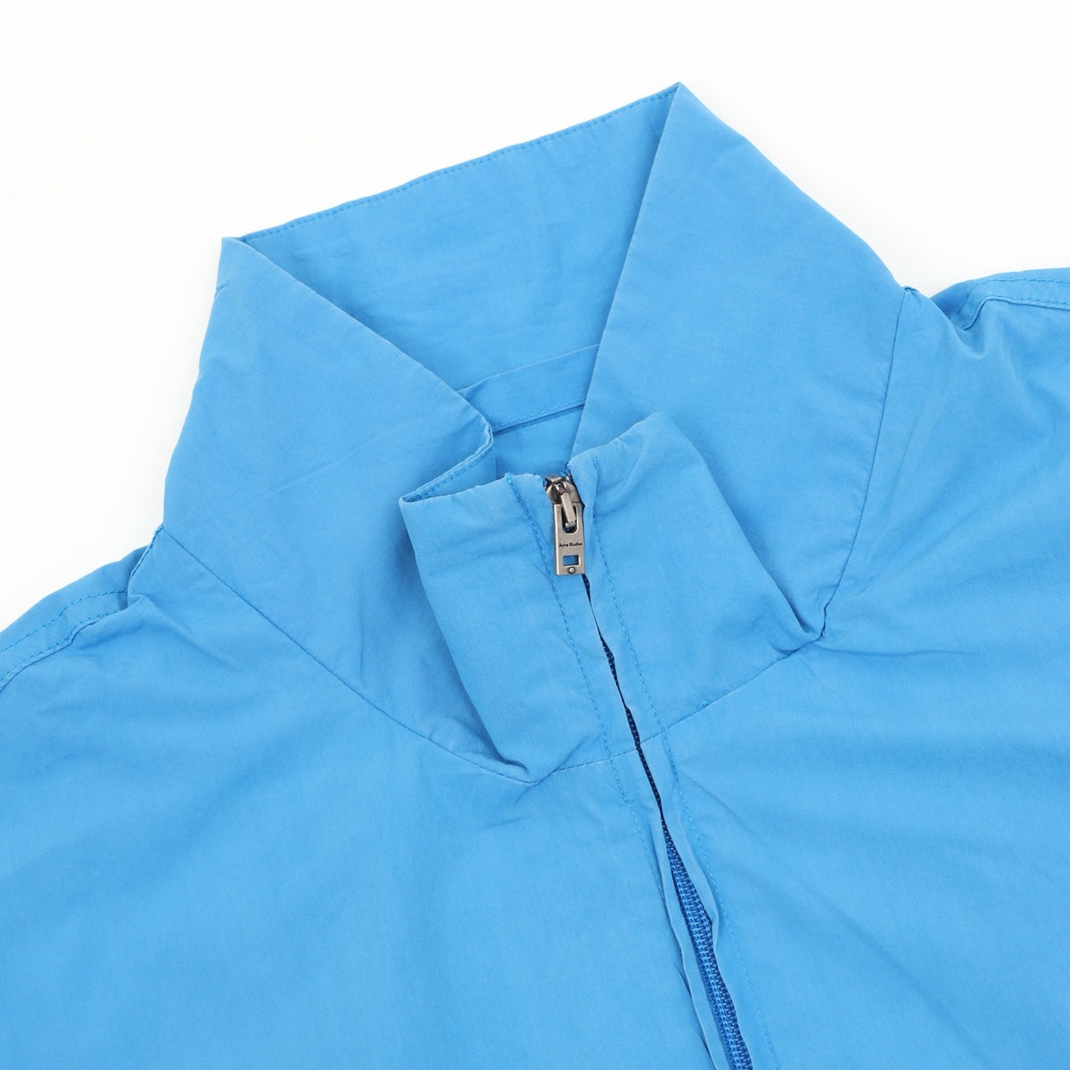 Acne Studios Women's Men's Bright Blue Stand-Collar Zip-Up Jacket