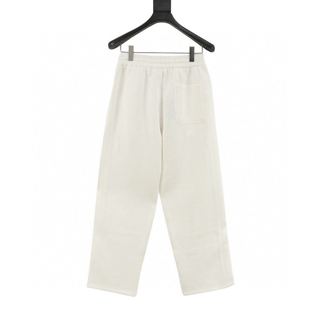 CH Cross Appliqué Embroidered Trousers