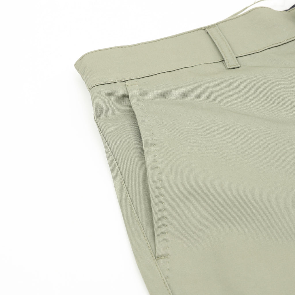 Louis Vuitton LV Leather Tag Silk-Cotton Crepe Straight-Leg Trousers