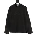 Acne Studios Logo Embroidered Long-Sleeve T-Shirt