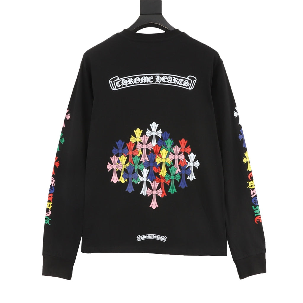 Chrome Hearts 25FW Scroll Print Long-Sleeve T-Shirt