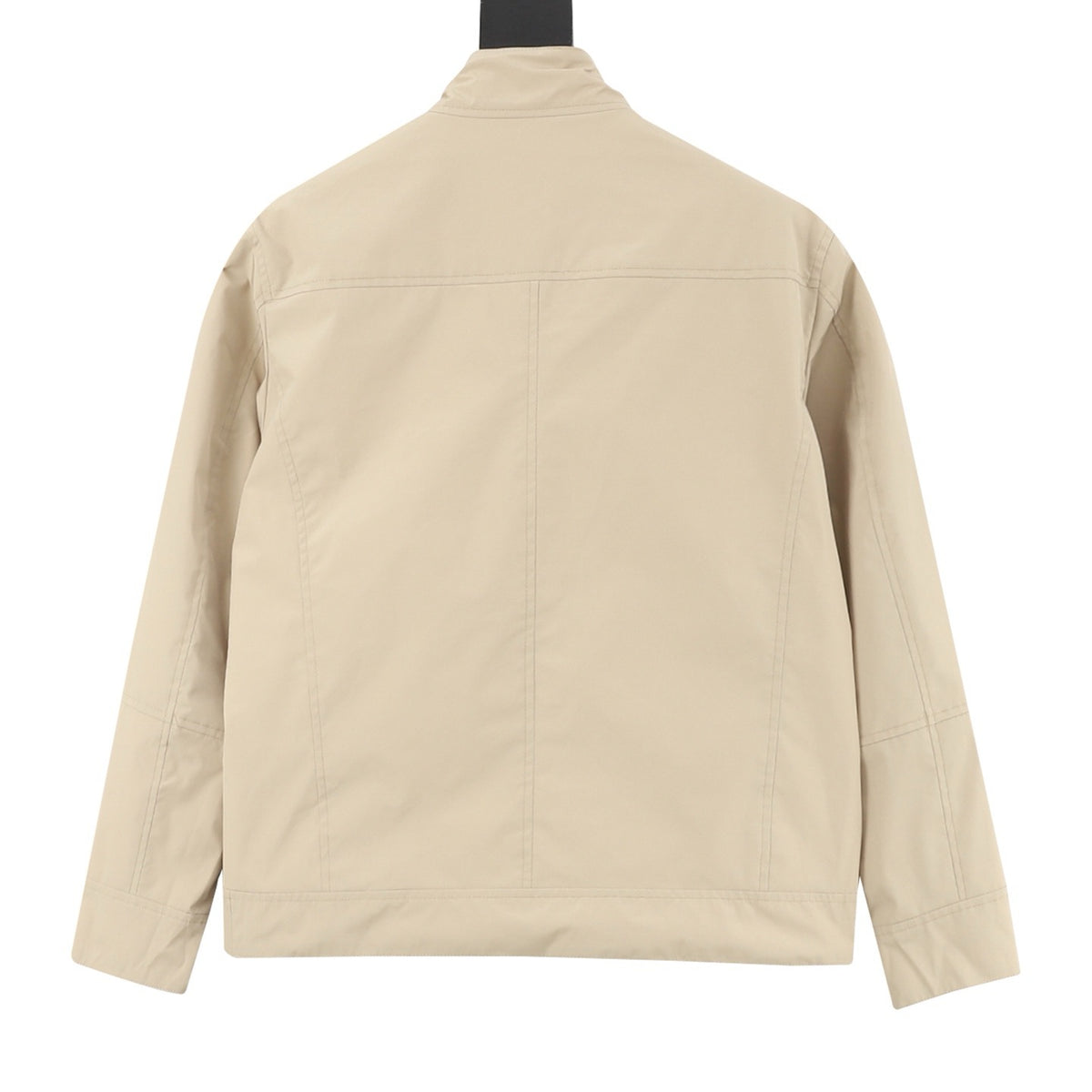 Loro Piana Women's Men's Beige Stand-Collar Zip-Up Jacket