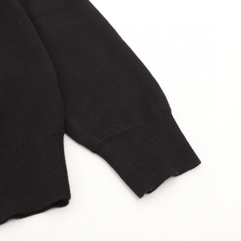 Loewe Anagram Zip-Up Hooded Knit Cardigan