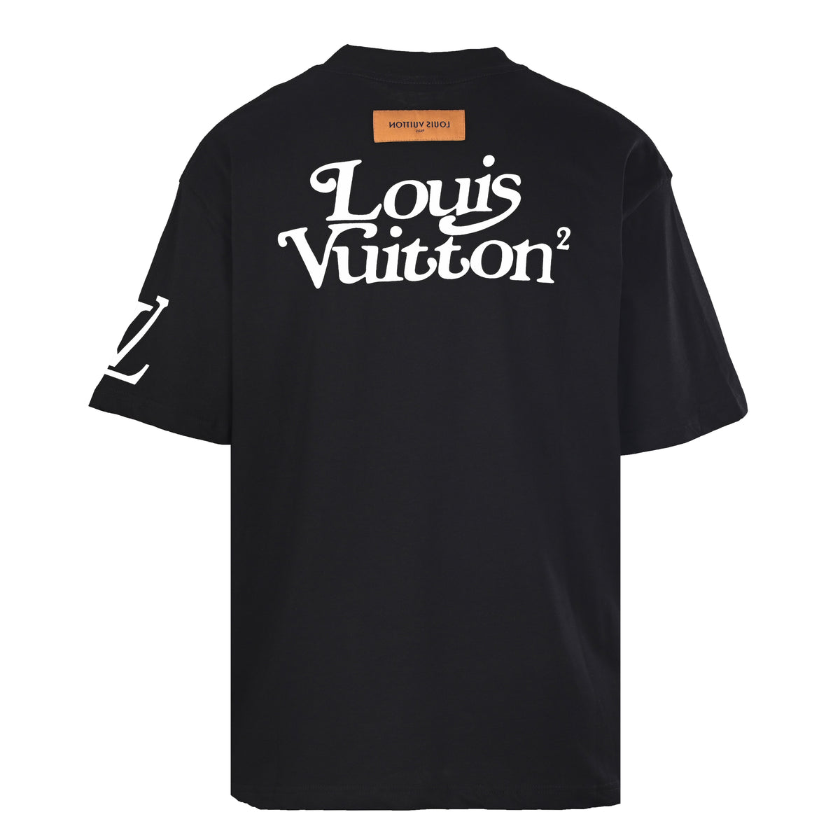 Louis Vuitton Oswald Cartoon Print Short-Sleeve T-Shirt in Black