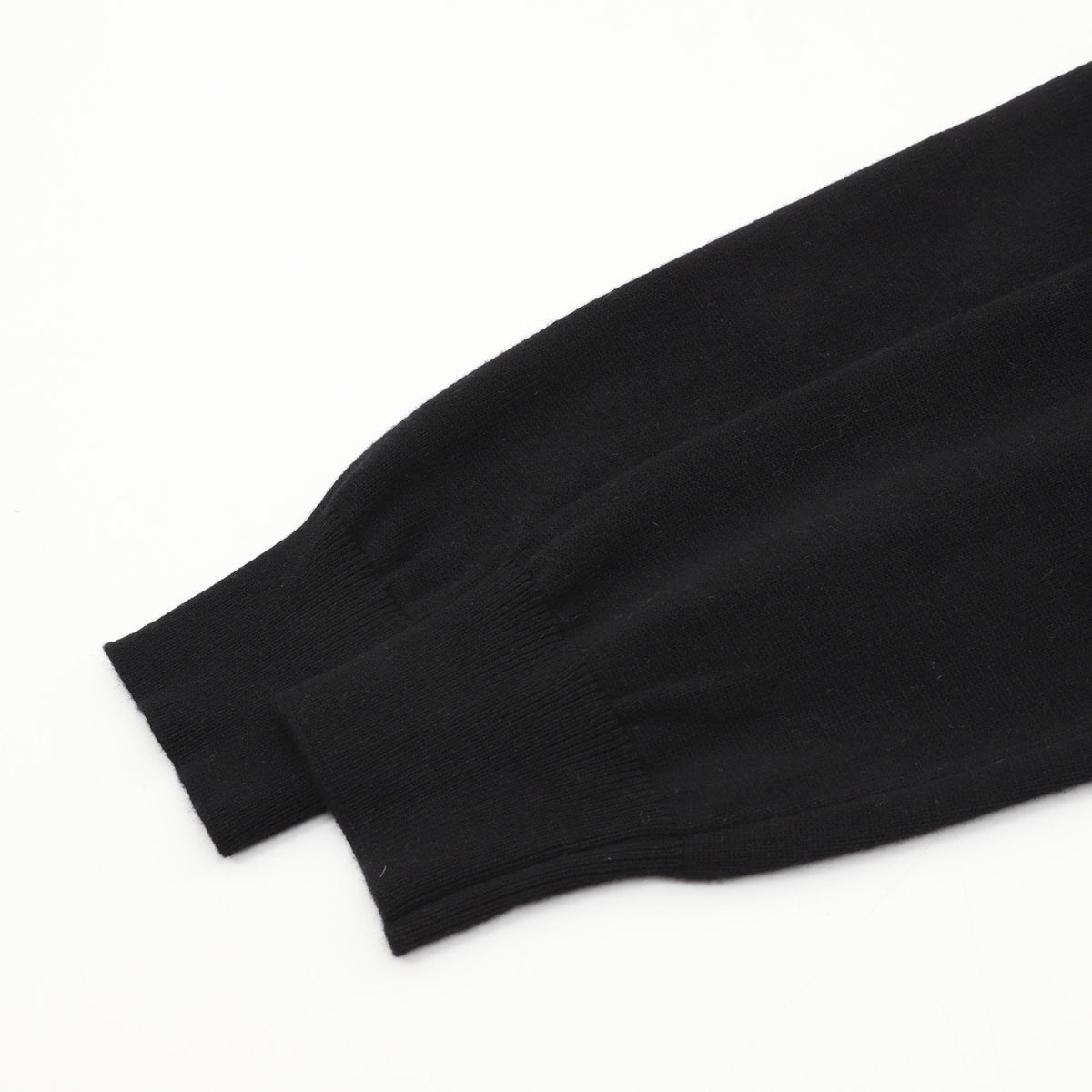 Zegna Women's Men's Black Half-Zip Cashmere Sweater
