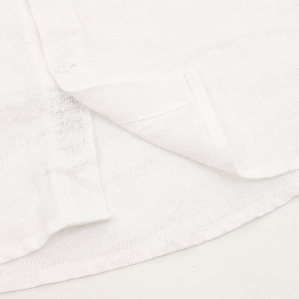 Loro Piana Crew Neck Linen Shirt