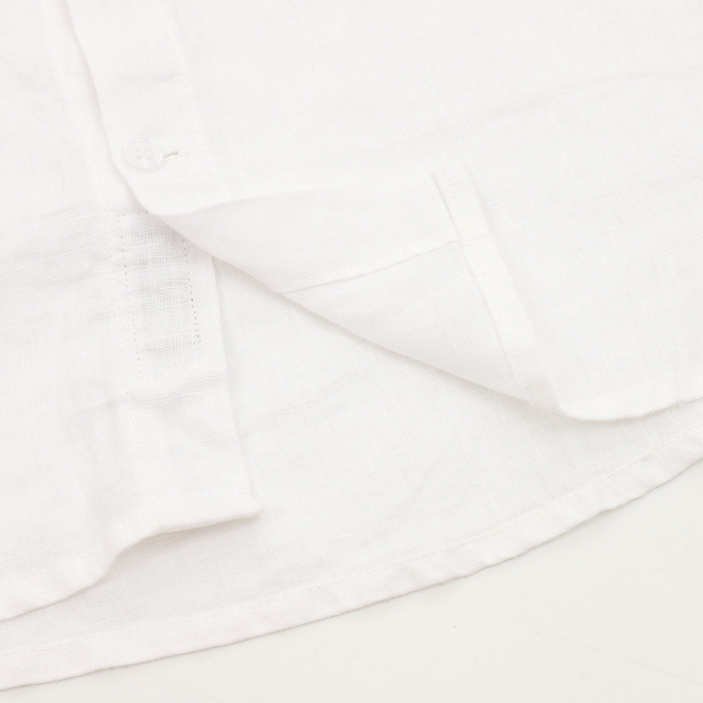 Loro Piana Crew Neck Linen Shirt