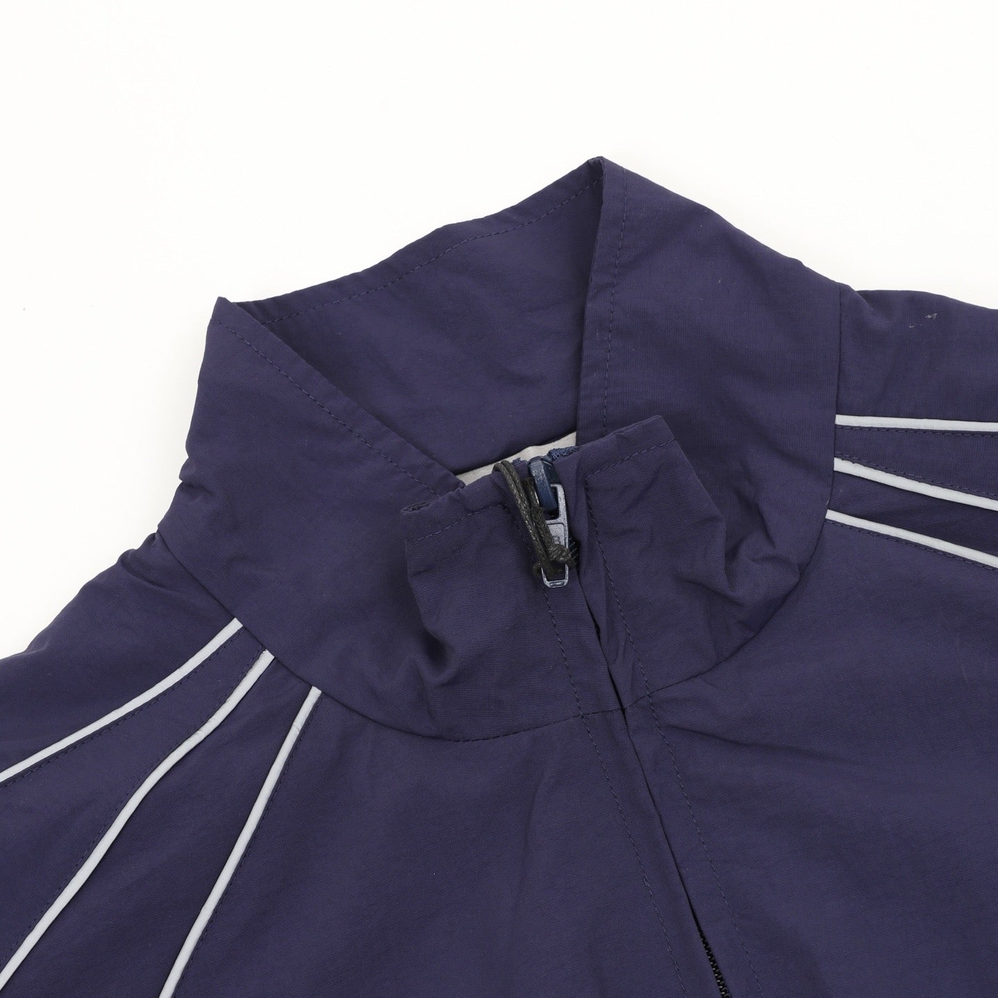 Balenciaga BLCG Bodies Windbreaker Jacket — Navy, Athletic Logo
