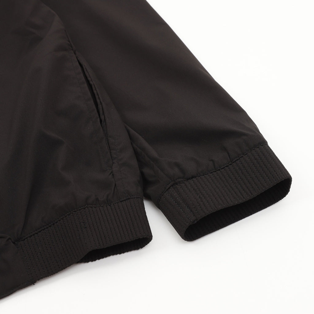 Dior Women's Men's Black Stand-Collar Logo Patch Jacket