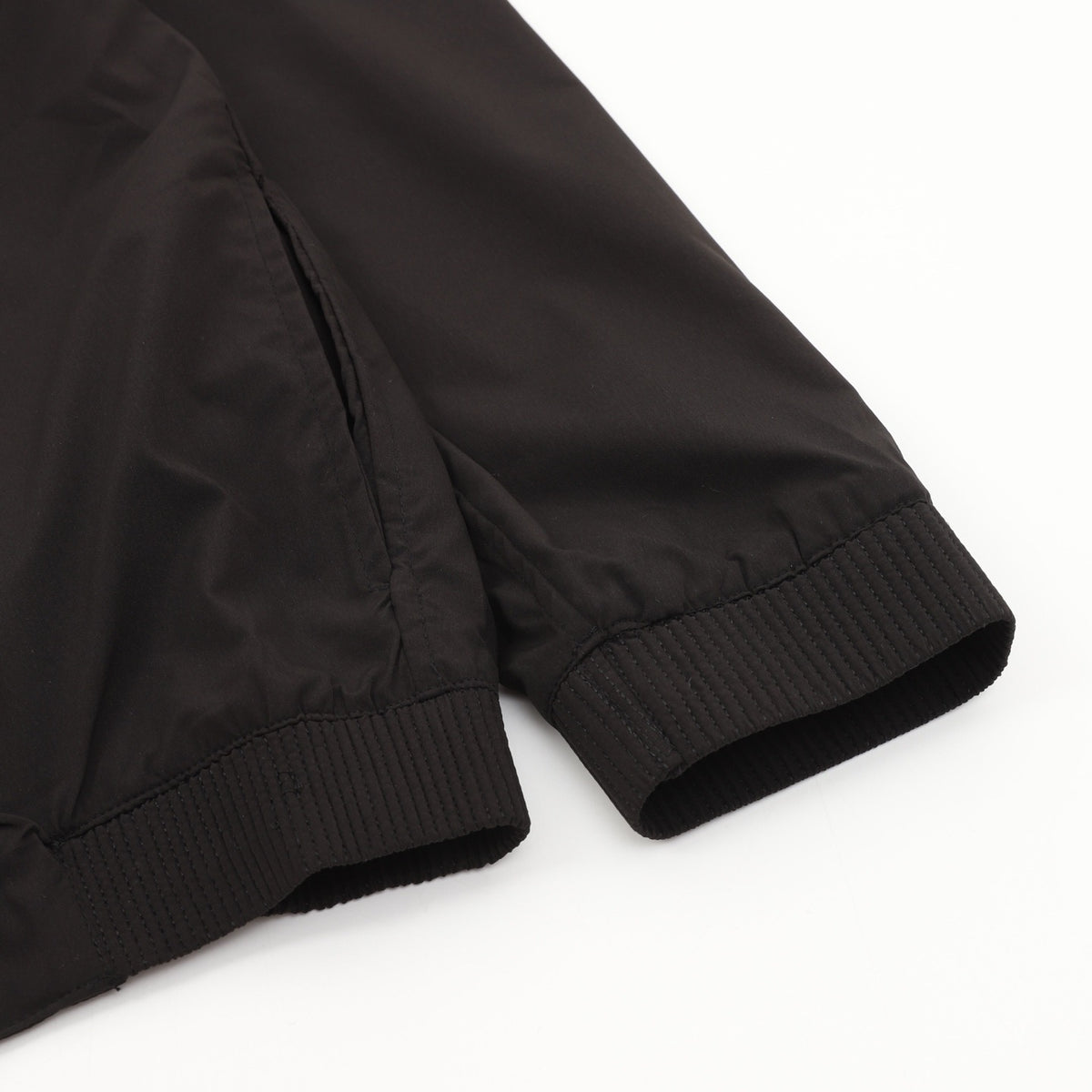 Dior Women's Men's Black Stand-Collar Logo Patch Jacket