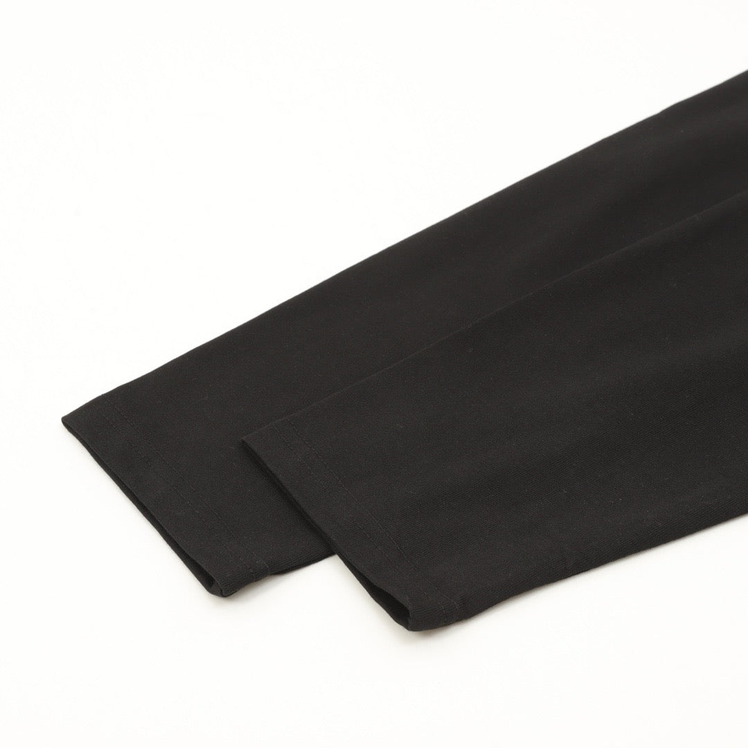 Miu Miu Women's Men's Black Logo Long-Sleeve T-Shirt