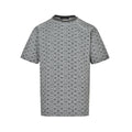 Louis Vuitton All-Over Monogram Print Short-Sleeve T-Shirt in Grey