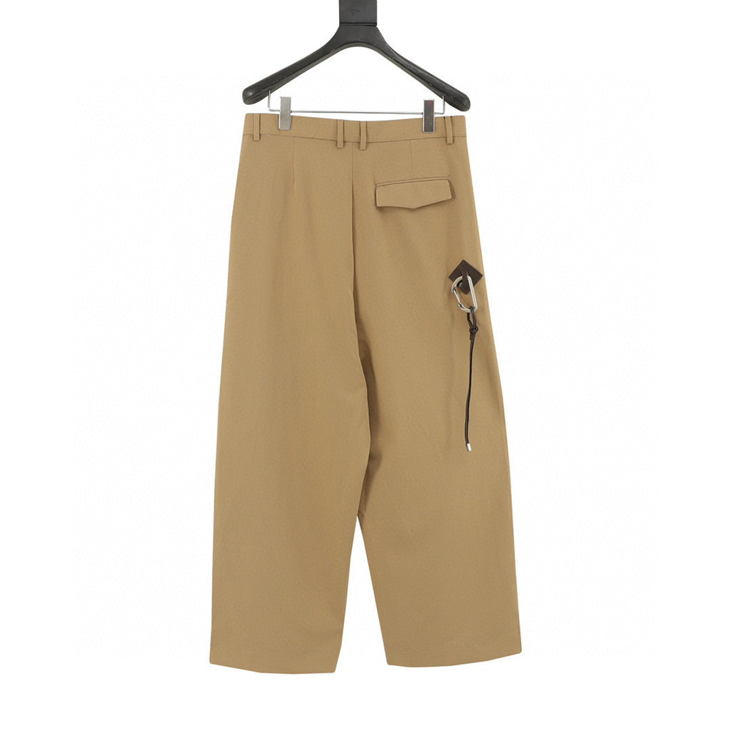 Loewe Deep Pleat Wide-Leg Tailored Trousers