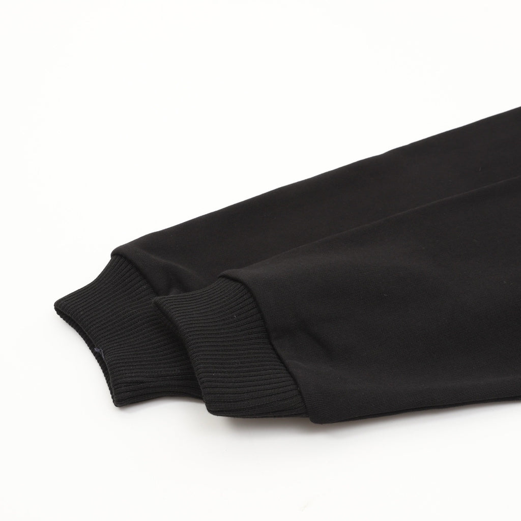 CELINE Women's & Men's Black Bubble Logo Zip-Up Hoodie