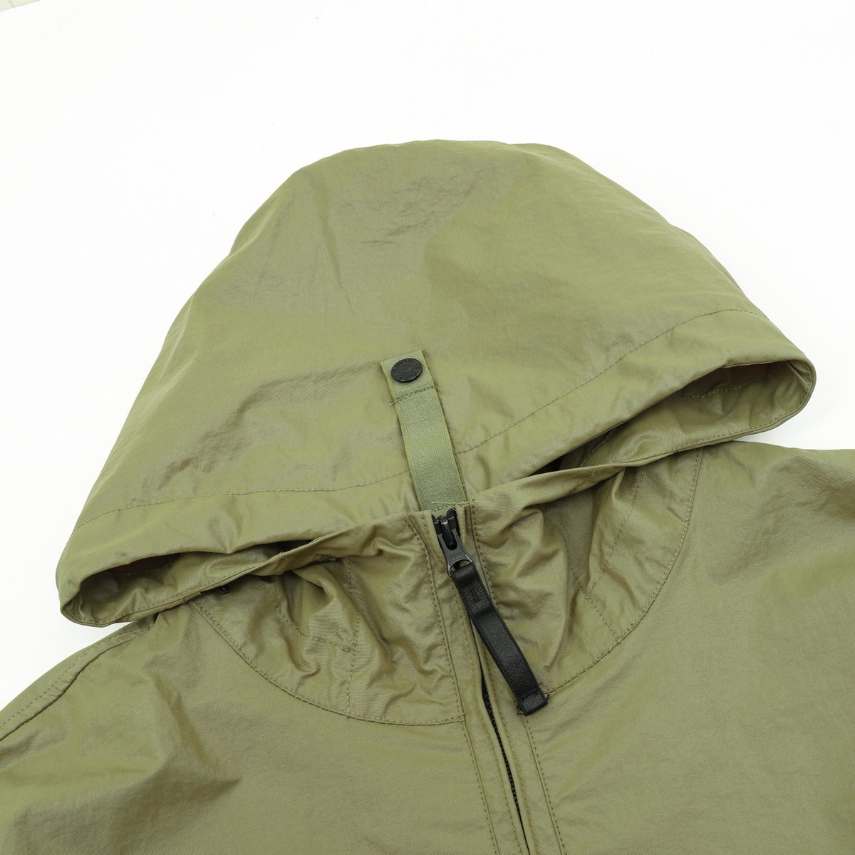 Stone Island Women's Men's Olive Hooded Windbreaker Jacket