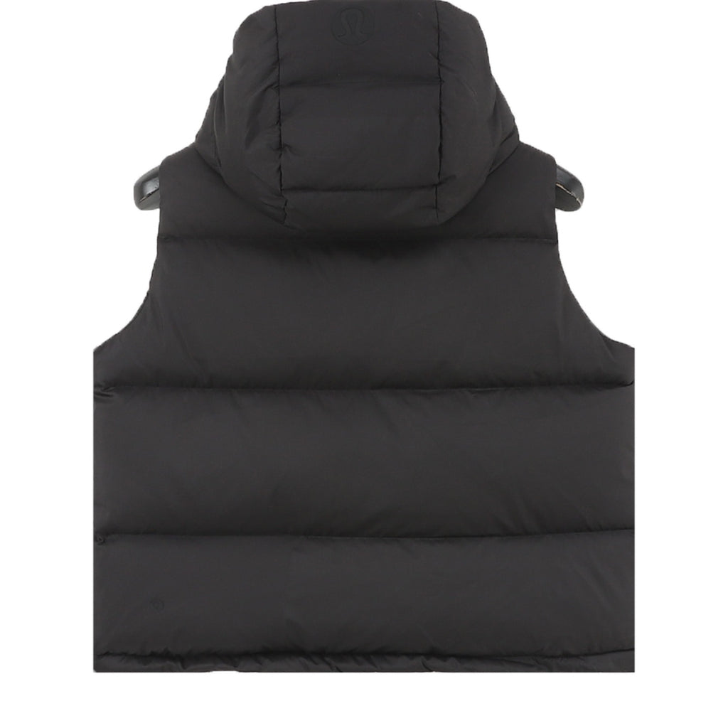Saint Laurent Women's / Men's Hooded Puffer Vest in Black
