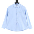 AMI Paris Ami de Cœur Chest Pocket Shirt — Navy Blue | 2026