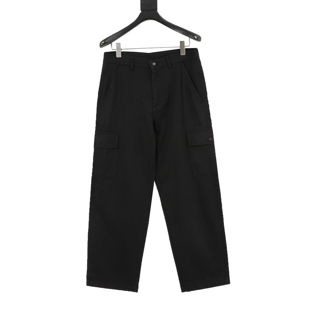 Loro Piana Dustin Cargo Trousers — Relaxed Pleated Chino