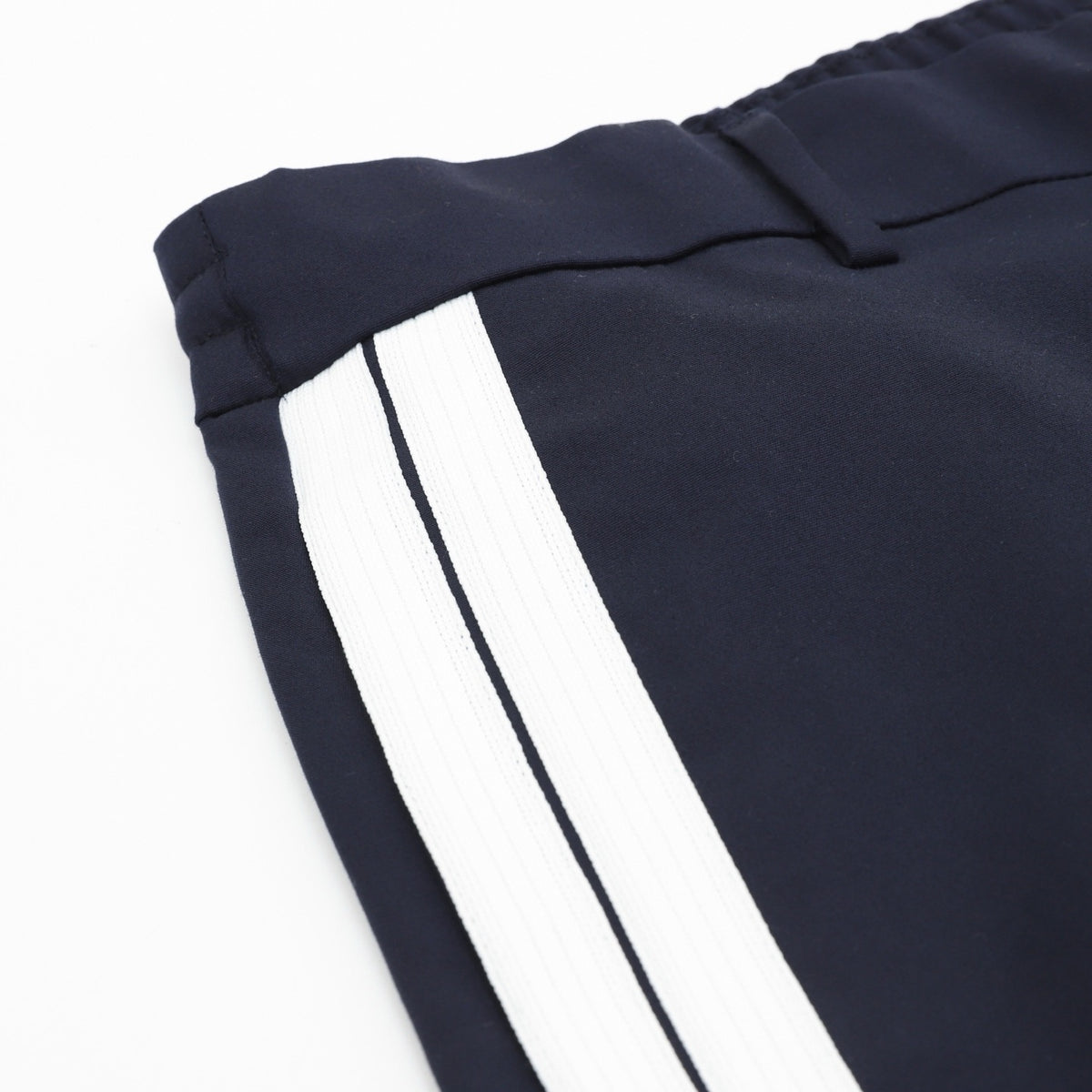 Fendi Men's Side-Stripe Trousers in Navy