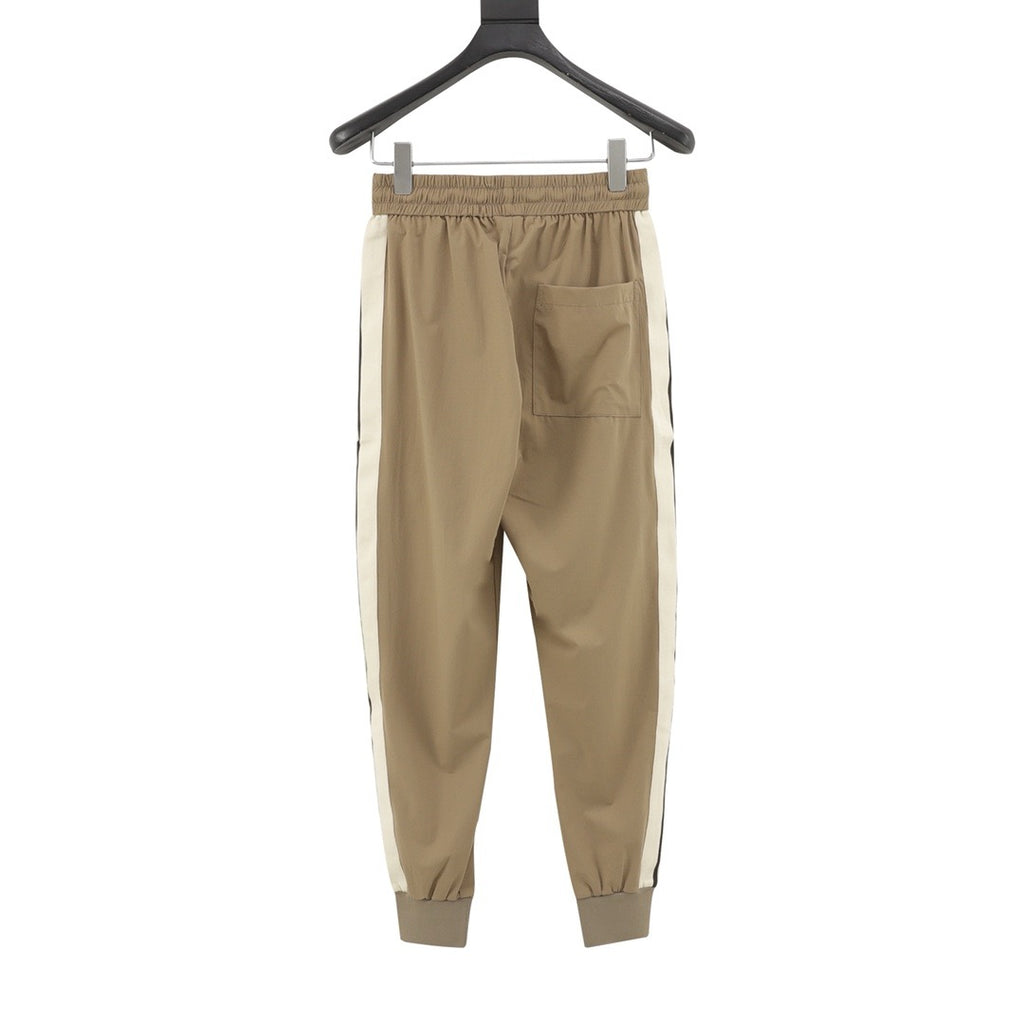 Moncler Logo Patch Side-Stripe Jogger Pants