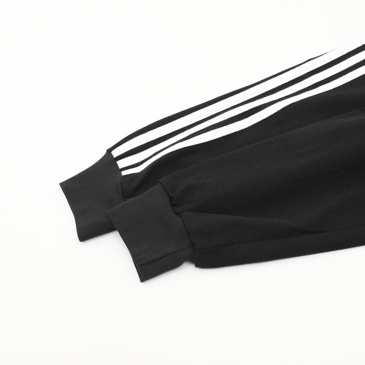 Adidas Women's / Men's 3-Stripes Long-Sleeve Polo Shirt in Black