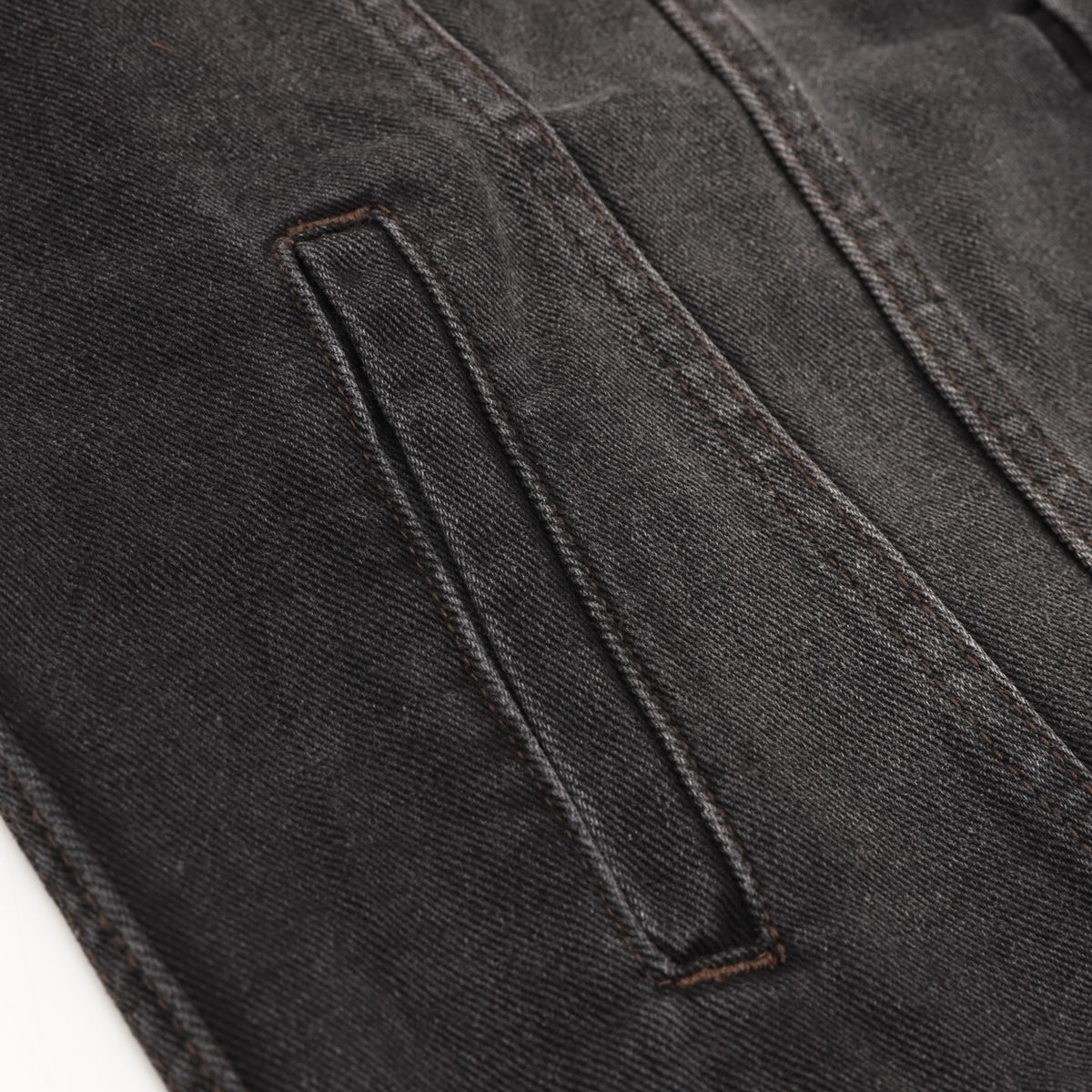 Louis Vuitton Women's Men's Black Washed Denim Jacket