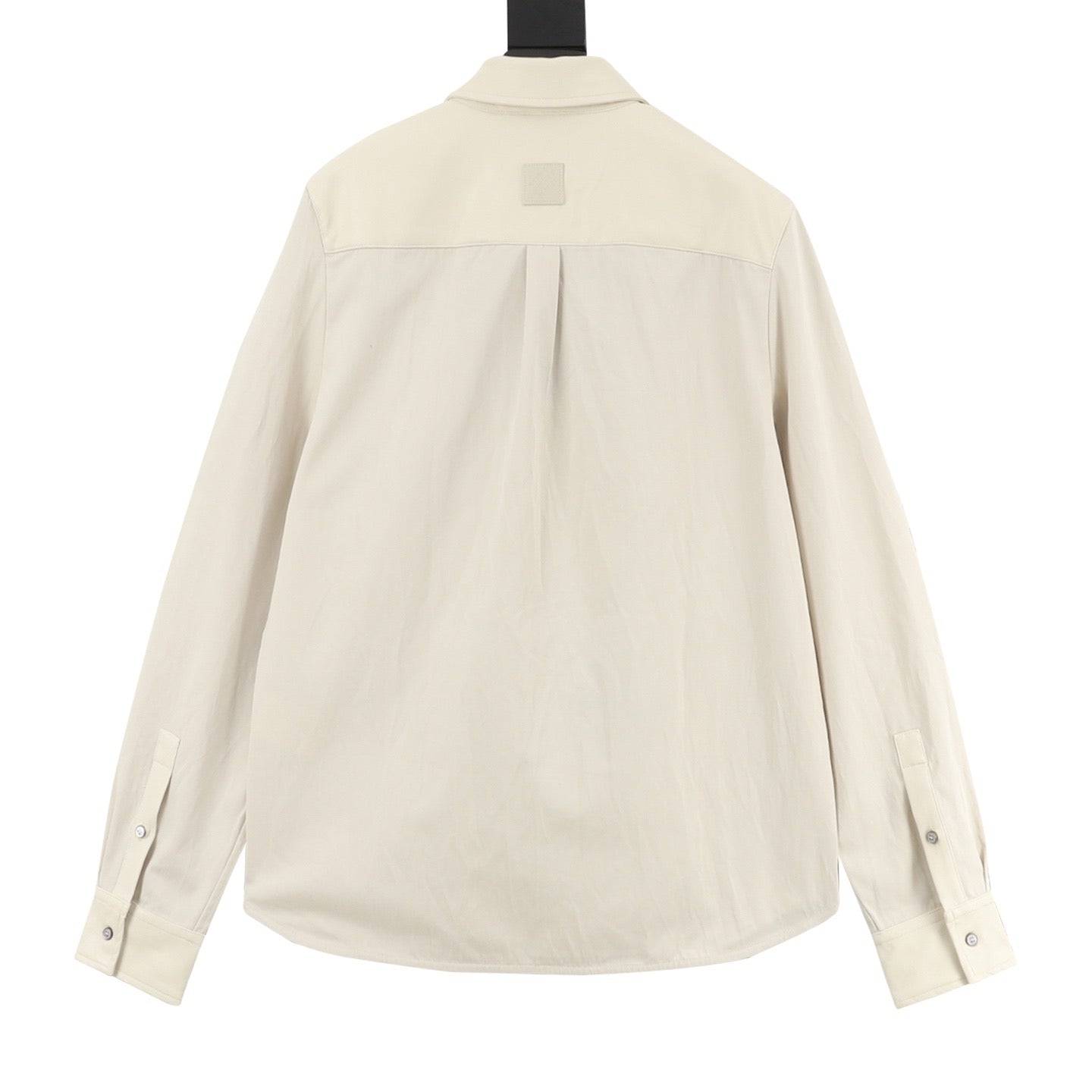 Louis Vuitton LV Logo Patch Leather Overshirt
