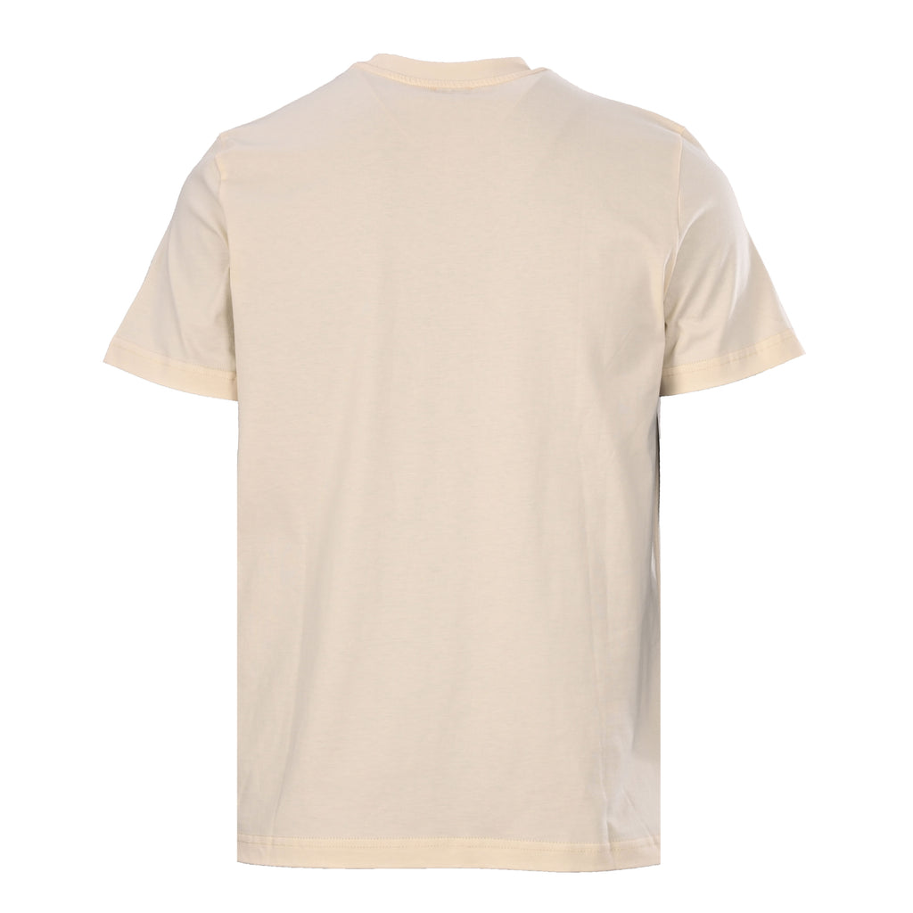 Moncler Men's Beige Logo Print T-Shirt