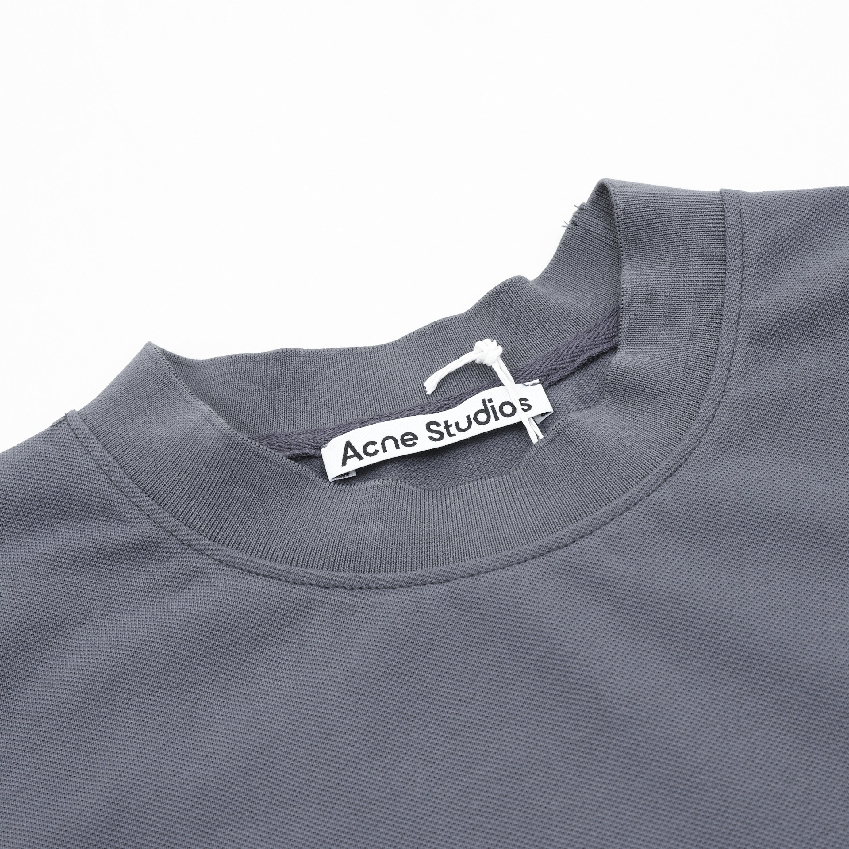 Acne Studios Logo Embroidered Long-Sleeve T-Shirt
