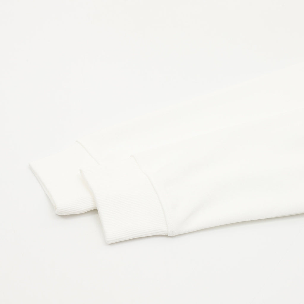 Gucci Women's Men's White GG Pocket Patch Crewneck Sweatshirt
