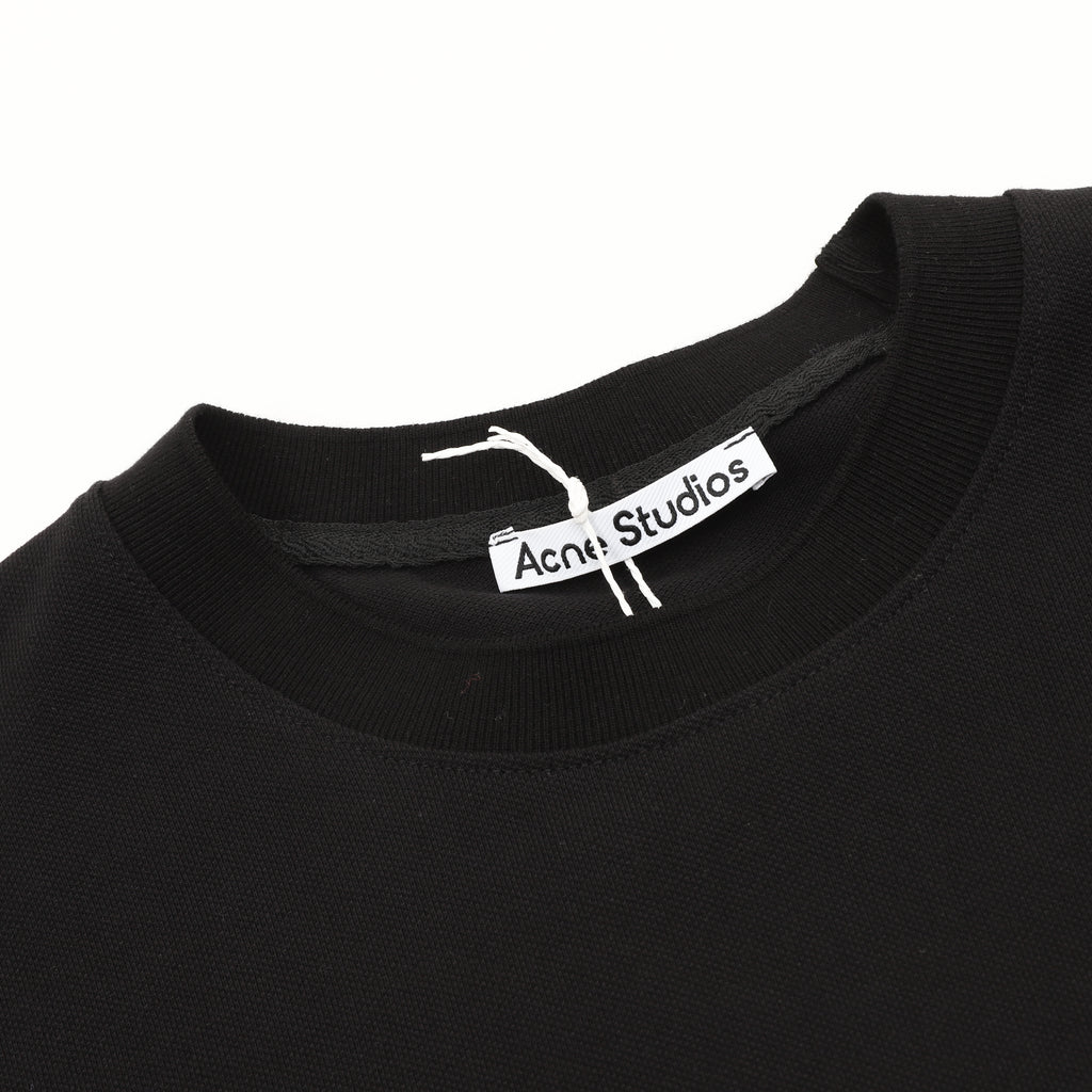Acne Studios Logo Embroidered Long-Sleeve T-Shirt