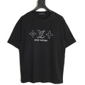 Louis Vuitton Women's / Men's Sketch Monogram Print T-Shirt in Black