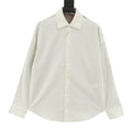 Loewe Two-Tone Patchwork Long-Sleeve Shirt