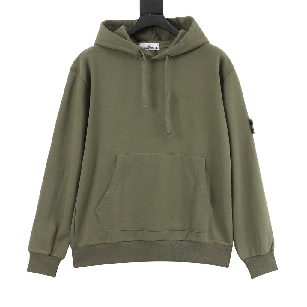 Stone Island Compass Badge Pullover Hoodie