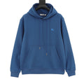 Burberry Women's & Men's Blue Equestrian Knight Logo Hoodie