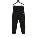 Burberry Women's & Men's Black Embroidered Logo Drawstring Sweatpants