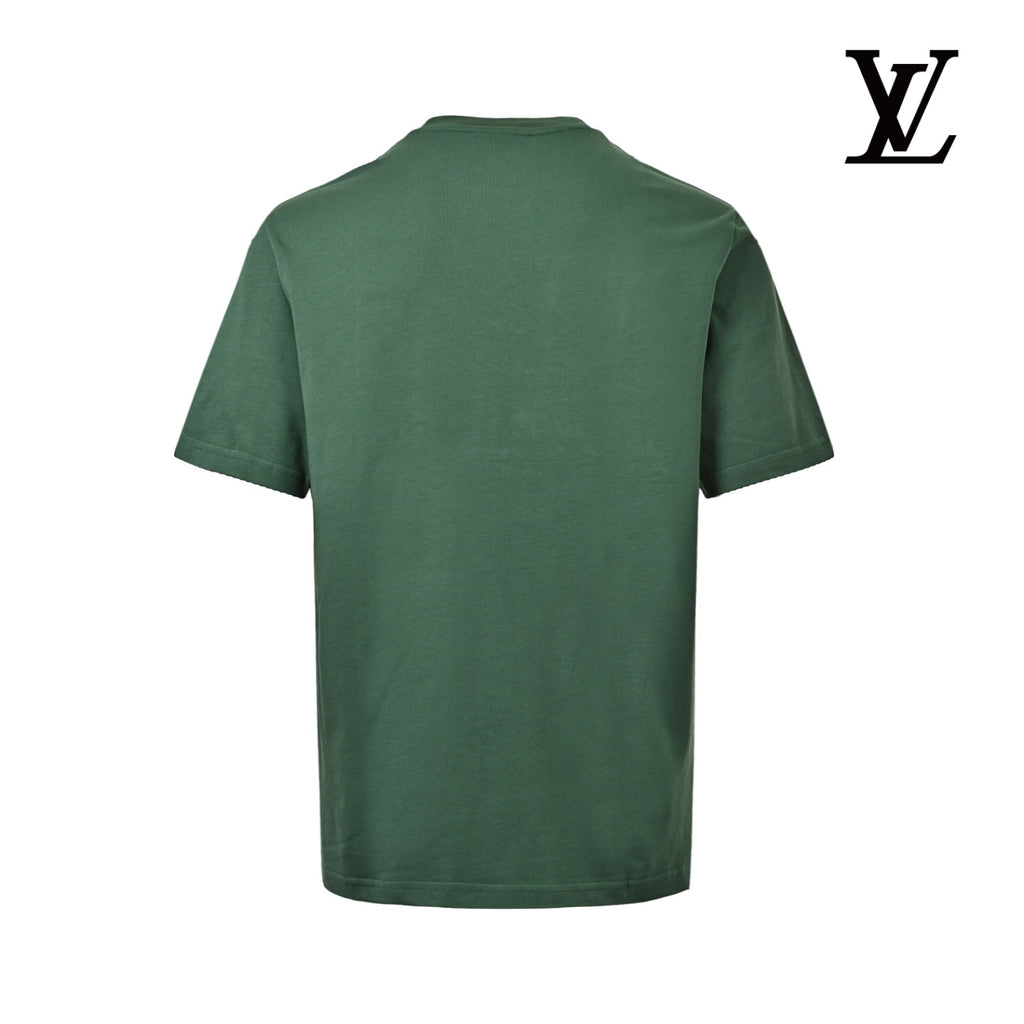Lacoste Men's Green Logo Patch T-Shirt