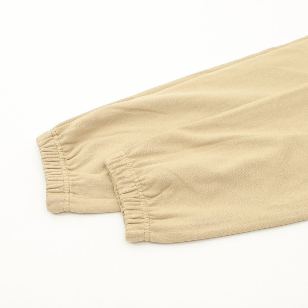 Burberry Women's & Men's Beige Embroidered Logo Drawstring Sweatpants