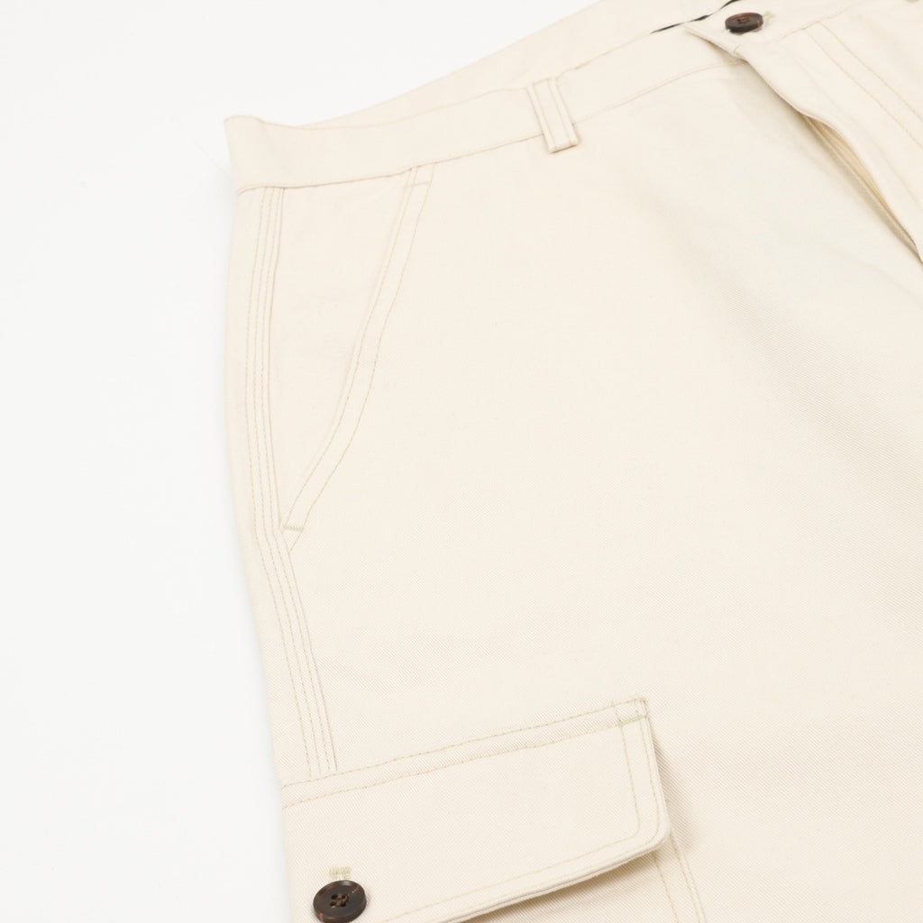 Loro Piana Dustin Cargo Trousers — Relaxed Pleated Chino