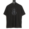 Gucci Knight Crest Print Short-Sleeve T-Shirt in Black