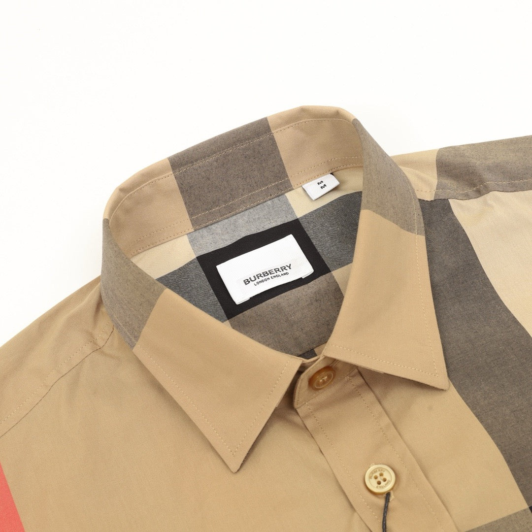 Burberry Women's & Men's Summerton Archive Beige Check Cotton Shirt